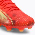 Buty piłkarskie męskie PUMA Ultra Ultimate FG/AG fiery coral/fizzy light 7