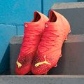Buty piłkarskie męskie PUMA Future Z 3.4 FG/AG fiery coral/fizzy light/puma black/salmon 9
