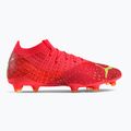 Buty piłkarskie męskie PUMA Future Z 3.4 FG/AG fiery coral/fizzy light/puma black/salmon 2