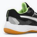 Buty do piłki ręcznej dziecięce PUMA Solarflash Jr II puma black/puma white/fizzy light/gum 8