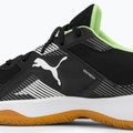 Buty do piłki ręcznej dziecięce PUMA Solarflash Jr II puma black/puma white/fizzy light/gum 11
