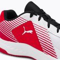 Buty do siatkówki dziecięce PUMA Varion puma white/puma black/high risk red 9