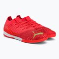 Buty piłkarskie męskie PUMA Future Z 3.4 IT fiery coral/fizzy light/puma black/salmon 4
