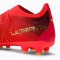 Buty piłkarskie męskie PUMA Ultra Match FG/AG fiery coral/fizzy light/puma black 9