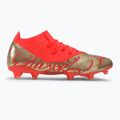 Buty piłkarskie męskie PUMA Future Z 3.4 Neymar Jr. FG/AG fiery coral/gold 2