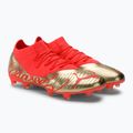 Buty piłkarskie męskie PUMA Future Z 3.4 Neymar Jr. FG/AG fiery coral/gold 4
