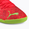 Buty piłkarskie dziecięce PUMA Future Z 4.4 IT fiery coral/fizzy light/puma black/salmon 7