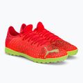 Buty piłkarskie męskie PUMA Future Z 4.4 TT fiery coral/fizzy light/puma black/salmon 4