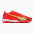 Buty piłkarskie męskie PUMA Ultra Match TT fiery coral/fizzy light/puma black 2