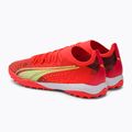 Buty piłkarskie męskie PUMA Ultra Match TT fiery coral/fizzy light/puma black 3