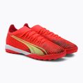 Buty piłkarskie męskie PUMA Ultra Match TT fiery coral/fizzy light/puma black 4
