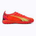 Buty piłkarskie męskie PUMA Ultra Ultimate Cage fiery coral/fizzy light/puma black 2