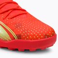 Buty piłkarskie męskie PUMA Ultra Ultimate Cage fiery coral/fizzy light/puma black 7