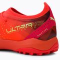 Buty piłkarskie męskie PUMA Ultra Ultimate Cage fiery coral/fizzy light/puma black 9