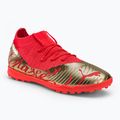 Buty piłkarskie dziecięce PUMA Future Z 3.4 Neymar Jr. TT fiery coral/gold