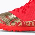 Buty piłkarskie dziecięce PUMA Future Z 3.4 Neymar Jr. TT fiery coral/gold 9