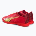 Buty piłkarskie męskie PUMA Ultra Play IT fiery coral/fizzy light/puma black 3