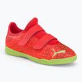 Buty piłkarskie dziecięce PUMA Future Z 4.4 IT V fiery coral/fizzy light/puma black/salmon