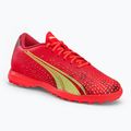 Buty piłkarskie męskie PUMA Ultra Play TT fiery coral/fizzy light/puma black