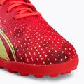 Buty piłkarskie męskie PUMA Ultra Play TT fiery coral/fizzy light/puma black 7