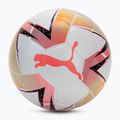 Piłka do piłki nożnej PUMA Futsal 1 Tb FIFA QualIty Pro puma white/sunset glow/sun stream rozmiar 4