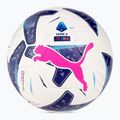Piłka do piłki nożnej PUMA Orbita Serie A HYB puma white/blue glimmer/sunset rozmiar 4