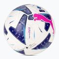 Piłka do piłki nożnej PUMA Orbita Serie A HYB puma white/blue glimmer/sunset rozmiar 4 2
