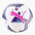 Piłka do piłki nożnej PUMA Orbita Serie A HYB puma white/blue glimmer/sunset rozmiar 4 5