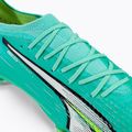 Buty piłkarskie męskie PUMA Ultra Ultimate FG/AG electric peppermint/puma white/fast yellow 8