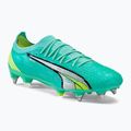 Buty piłkarskie męskie PUMA Ultra Ultimate MXSG electric peppermint/puma white/fast yellow