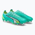 Buty piłkarskie męskie PUMA Ultra Ultimate MXSG electric peppermint/puma white/fast yellow 4