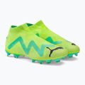 Buty piłkarskie męskie PUMA Future Match+ LL FG/AG fast yellow/puma black/electric peppermint 4