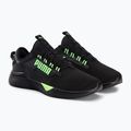 Buty do biegania męskie PUMA Retaliate 2 puma black/fizzy lime 5