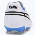 Buty piłkarskie męskie PUMA King Pro FG/AG puma white/black/blue glimmer/ultra orange 8