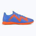 Buty piłkarskie męskie PUMA Future Play IT blue glimmer/puma white/ultra orange 2