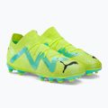 Buty piłkarskie dziecięce PUMA Future Pro FG/AG fast yellow/puma black/electric peppermint 4