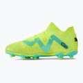 Buty piłkarskie dziecięce PUMA Future Pro FG/AG fast yellow/puma black/electric peppermint 9