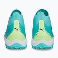 Buty piłkarskie męskie PUMA Ultra Match+ LL TT electric peppermint/puma white/fast yellow 11
