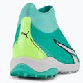 Buty piłkarskie męskie PUMA Ultra Match+ LL TT electric peppermint/puma white/fast yellow 10