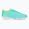 Buty piłkarskie dziecięce PUMA Ultra Play FG/AG electric peppermint/puma white/fast yellow 11