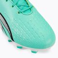 Buty piłkarskie dziecięce PUMA Ultra Play FG/AG electric peppermint/puma white/fast yellow 7