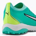 Buty piłkarskie męskie PUMA Ultra Match TT electric peppermint/puma white/fast yellow 9