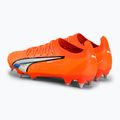 Buty piłkarskie męskie PUMA Ultra Ultimate MXSG ultra orange/puma white/blue glimmer 3