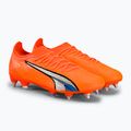 Buty piłkarskie męskie PUMA Ultra Ultimate MXSG ultra orange/puma white/blue glimmer 4