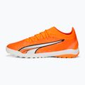 Buty piłkarskie męskie PUMA Ultra Match TT ultra orange/puma white/blue glimmer 11