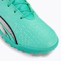 Buty piłkarskie dziecięce PUMA Ultra Play TT electric peppermint/puma white/fast yellow 7