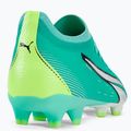 Buty piłkarskie męskie PUMA Ultra Match FG/AG electric peppermint/puma white/fast yellow 9