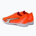 Buty piłkarskie męskie PUMA Ultra Play TT ultra orange/puma white/blue glimmer 3