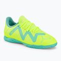 Buty piłkarskie dziecięce PUMA Future Play IT fast yellow/puma black/electric peppermint