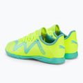 Buty piłkarskie dziecięce PUMA Future Play IT fast yellow/puma black/electric peppermint 3